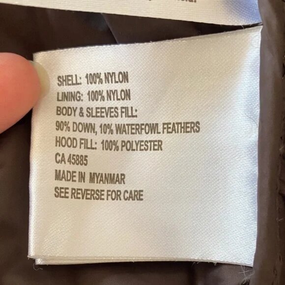 Michael Kors beige packable quilted puffer jacket size M - Picture 12 of 12